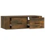 Hängender TV-Schrank aus geräuchertem Eichenholz, 80 x 36 x 25 cm von vidaXL, TV-Möbel - Ref: Foro24-816837, Preis: 48,46 €, ...