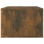 Smoked oak wood hanging TV cabinet 80x36x25 cm by vidaXL, TV Furniture - Ref: Foro24-816837, Price: 48,46 €, Discount: %