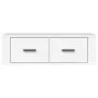 Weißer TV-Hängeschrank aus Sperrholz, 80 x 36 x 25 cm von vidaXL, TV-Möbel - Ref: Foro24-816832, Preis: 39,83 €, Rabatt: %