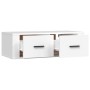 Weißer TV-Hängeschrank aus Sperrholz, 80 x 36 x 25 cm von vidaXL, TV-Möbel - Ref: Foro24-816832, Preis: 40,18 €, Rabatt: %
