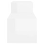 Mueble zapatero madera contrachapada blanco brillo 150x35x45 cm de vidaXL, Zapateros y organizadores de calzado - Ref: Foro24...