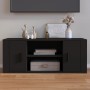 Schwarzer TV-Schrank aus Sperrholz, 100 x 35 x 40 cm von vidaXL, TV-Möbel - Ref: Foro24-823092, Preis: 71,09 €, Rabatt: %