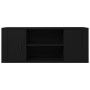 Schwarzer TV-Schrank aus Sperrholz, 100 x 35 x 40 cm von vidaXL, TV-Möbel - Ref: Foro24-823092, Preis: 71,09 €, Rabatt: %