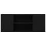 Schwarzer TV-Schrank aus Sperrholz, 100 x 35 x 40 cm von vidaXL, TV-Möbel - Ref: Foro24-823092, Preis: 70,01 €, Rabatt: %