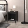 Mesita de noche negro 40x35x50 cm de vidaXL, Mesitas de noche - Ref: Foro24-821876, Precio: 33,80 €