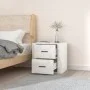Glänzend weißer Wand-Nachttisch 50x36x47 cm von vidaXL, Schließfächer und Lagerschränke - Ref: Foro24-816858, Preis: 50,17 €,...