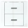 Glänzend weißer Wand-Nachttisch 50x36x47 cm von vidaXL, Schließfächer und Lagerschränke - Ref: Foro24-816858, Preis: 50,17 €,...