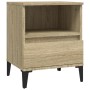 Nachttisch aus Sonoma-Eiche, 40 x 35 x 50 cm von vidaXL, Schränke und Lagerung - Ref: Foro24-821816, Preis: 52,67 €, Rabatt: %