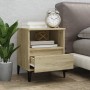 Nachttisch aus Sonoma-Eiche, 40 x 35 x 50 cm von vidaXL, Schränke und Lagerung - Ref: Foro24-821816, Preis: 52,67 €, Rabatt: %
