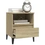Nachttisch aus Sonoma-Eiche, 40 x 35 x 50 cm von vidaXL, Schränke und Lagerung - Ref: Foro24-821816, Preis: 51,84 €, Rabatt: %