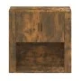 Wandschrank aus geräuchertem Eichensperrholz, 80 x 33 x 80 cm von vidaXL, Sideboards - Ref: Foro24-816589, Preis: 60,44 €, Ra...