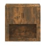 Wandschrank aus geräuchertem Eichensperrholz, 80 x 33 x 80 cm von vidaXL, Sideboards - Ref: Foro24-816589, Preis: 62,19 €, Ra...