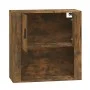 Wandschrank aus geräuchertem Eichensperrholz, 80 x 33 x 80 cm von vidaXL, Sideboards - Ref: Foro24-816589, Preis: 60,44 €, Ra...