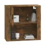 Wandschrank aus geräuchertem Eichensperrholz, 80 x 33 x 80 cm von vidaXL, Sideboards - Ref: Foro24-816589, Preis: 60,44 €, Ra...
