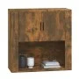 Wandschrank aus geräuchertem Eichensperrholz, 80 x 33 x 80 cm von vidaXL, Sideboards - Ref: Foro24-816589, Preis: 60,44 €, Ra...