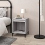 Mesita de noche gris Sonoma 40x35x50 cm de vidaXL, Mesitas de noche - Ref: Foro24-821886, Precio: 29,74 €, Descuento: %