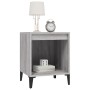 Mesita de noche gris Sonoma 40x35x50 cm de vidaXL, Mesitas de noche - Ref: Foro24-821886, Precio: 29,74 €, Descuento: %
