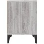 Mesita de noche gris Sonoma 40x35x50 cm de vidaXL, Mesitas de noche - Ref: Foro24-821886, Precio: 29,45 €, Descuento: %