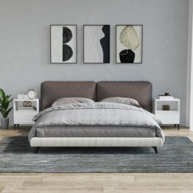 Two white bedside tables 40x35x50 cm by vidaXL, Closets and storage - Ref: Foro24-821811, Price: 94,78 €, Discount: %