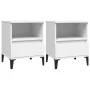 Two white bedside tables 40x35x50 cm by vidaXL, Closets and storage - Ref: Foro24-821811, Price: 93,35 €, Discount: %