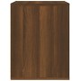 Wand-Nachttisch aus brauner Eiche, 50 x 36 x 47 cm von vidaXL, Schließfächer und Lagerschränke - Ref: Foro24-816863, Preis: 4...