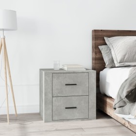 Betongrauer Nachttisch 50x39x47 cm von vidaXL, Schließfächer und Lagerschränke - Ref: Foro24-816708, Preis: 45,56 €, Rabatt: %