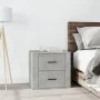 Betongrauer Nachttisch 50x39x47 cm von vidaXL, Schließfächer und Lagerschränke - Ref: Foro24-816708, Preis: 45,19 €, Rabatt: %