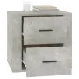Concrete gray bedside table 50x39x47 cm by vidaXL, Lockers and storage cabinets - Ref: Foro24-816708, Price: 45,19 €, Discoun...