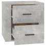 Betongrauer Nachttisch 50x39x47 cm von vidaXL, Schließfächer und Lagerschränke - Ref: Foro24-816708, Preis: 45,56 €, Rabatt: %