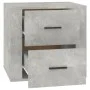 Concrete gray bedside table 50x39x47 cm by vidaXL, Lockers and storage cabinets - Ref: Foro24-816708, Price: 45,19 €, Discoun...
