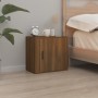 Wand-Nachttisch aus braunem Eichenholz, 50 x 30 x 47 cm von vidaXL, Nachttische - Ref: Foro24-816878, Preis: 36,28 €, Rabatt: %