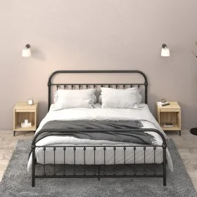 Mesitas de noche 2 unidades roble Sonoma 40x35x50 cm by vidaXL, Nightstands - Ref: Foro24-821881, Price: 46,57 €, Discount: %