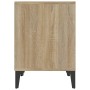 Mesitas de noche 2 unidades roble Sonoma 40x35x50 cm de vidaXL, Mesitas de noche - Ref: Foro24-821881, Precio: 47,11 €, Descu...
