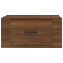 Wand-Nachttische 2 Stk. braune Eiche Farbe 50x36x25 cm von vidaXL, Nachttische - Ref: Foro24-816855, Preis: 55,18 €, Rabatt: %