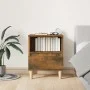 Two smoked oak bedside tables 40x35x50 cm by vidaXL, Nightstands - Ref: Foro24-821805, Price: 69,50 €, Discount: %