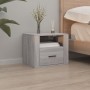 Wand-Nachttische 2 Stück grau Sonoma 50x36x40 cm von vidaXL, Nachttische - Ref: Foro24-816893, Preis: 82,52 €, Rabatt: %