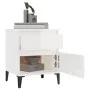 Glossy white nightstand 40x35x50 cm by vidaXL, Lockers and storage cabinets - Ref: Foro24-821846, Price: 52,68 €, Discount: %