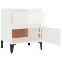 Glossy white nightstand 40x35x50 cm by vidaXL, Lockers and storage cabinets - Ref: Foro24-821846, Price: 52,68 €, Discount: %