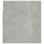 Mesita de noche de pared gris hormigón 50x36x40 cm de vidaXL, Mesitas de noche - Ref: Foro24-816888, Precio: 45,96 €, Descuen...