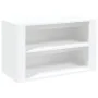 White plywood shoe cabinet 75x35x45 cm by vidaXL, Shoe racks and shoe organizers - Ref: Foro24-816896, Price: 45,65 €, Discou...