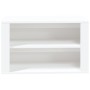 Mueble zapatero de madera contrachapada blanco 75x35x45 cm de vidaXL, Zapateros y organizadores de calzado - Ref: Foro24-8168...