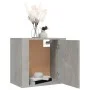 Wall bedside tables 2 pcs concrete gray 50x30x47 cm by vidaXL, Nightstands - Ref: Foro24-816873, Price: 58,89 €, Discount: %