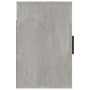 Mesitas de noche de pared 2 uds gris hormigón 50x30x47 cm de vidaXL, Mesitas de noche - Ref: Foro24-816873, Precio: 59,62 €, ...