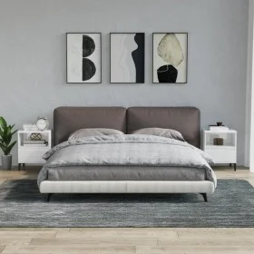 Nightstands 2 units glossy white 40x35x50 cm by vidaXL, Closets and storage - Ref: Foro24-821815, Price: 80,15 €, Discount: %