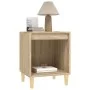 Nightstands 2 units Sonoma oak 40x35x50 cm by vidaXL, Nightstands - Ref: Foro24-821865, Price: 49,76 €, Discount: %