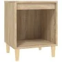 Nachttische 2 Einheiten Sonoma-Eiche 40x35x50 cm von vidaXL, Nachttische - Ref: Foro24-821865, Preis: 49,76 €, Rabatt: %