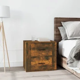 Smoked oak nightstand 50x39x47 cm by vidaXL, Lockers and storage cabinets - Ref: Foro24-816709, Price: 50,74 €, Discount: %