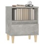 Nachttische 2 Einheiten betongrau 40x35x50 cm von vidaXL, Nachttische - Ref: Foro24-821803, Preis: 70,45 €, Rabatt: %