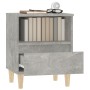 Nachttische 2 Einheiten betongrau 40x35x50 cm von vidaXL, Nachttische - Ref: Foro24-821803, Preis: 70,45 €, Rabatt: %
