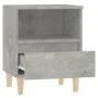 Bedside tables 2 units concrete gray 40x35x50 cm by vidaXL, Nightstands - Ref: Foro24-821803, Price: 69,60 €, Discount: %